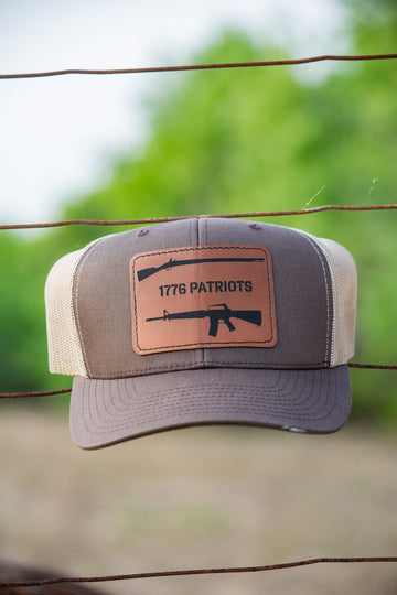 1776 Patriots Brown Tan Hat