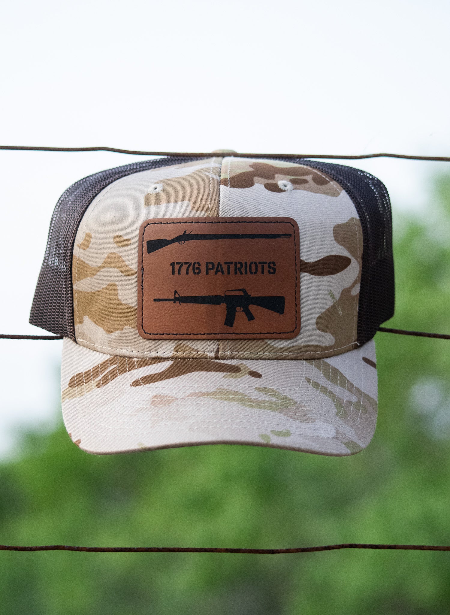 1776 Patriots Desert Tan Camo Hat