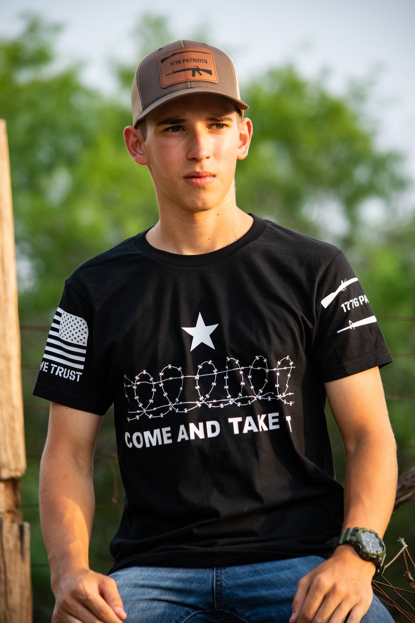 Come And Take It Barbed Wire