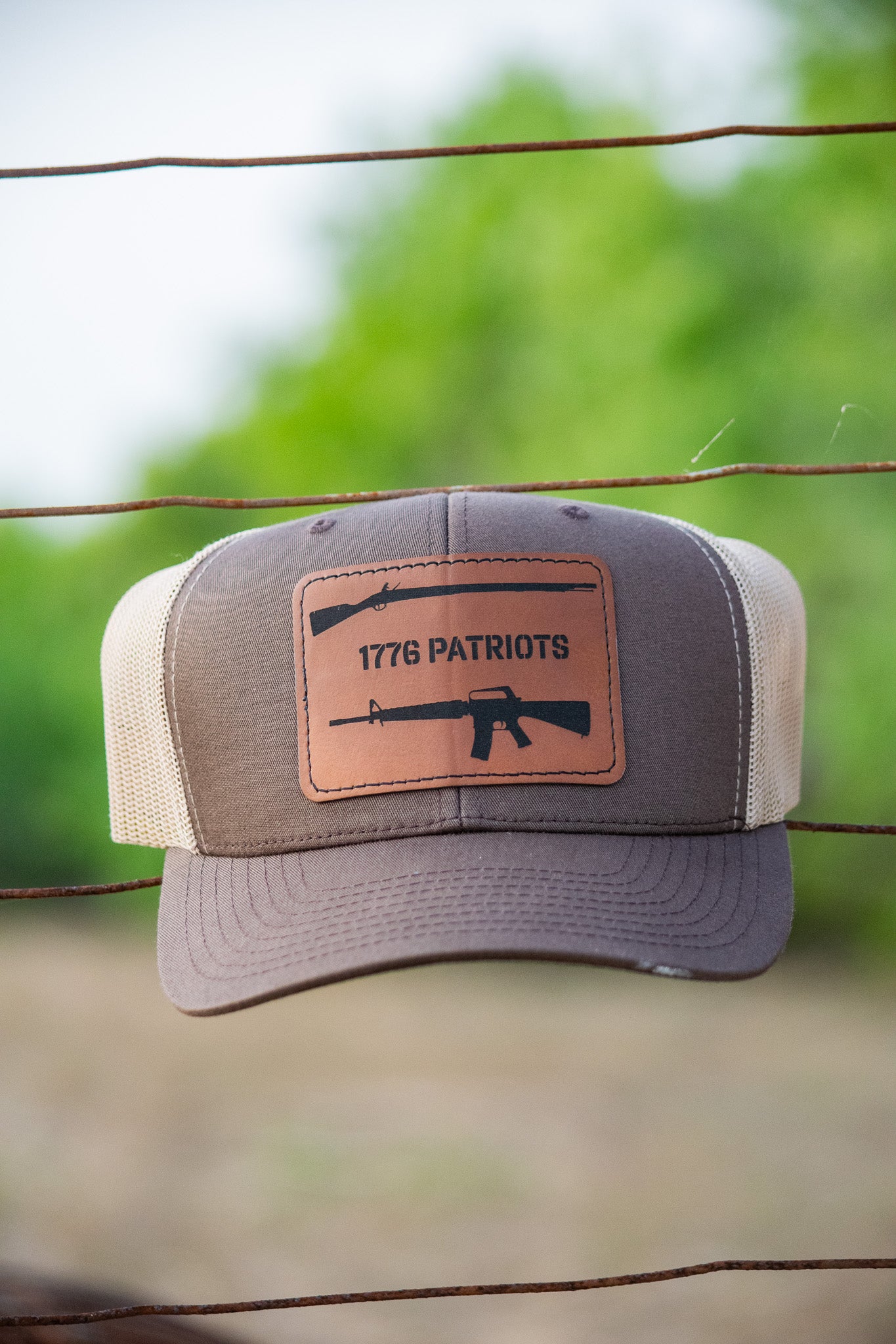 1776 Patriots Brown Tan Hat