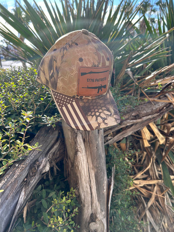 1776 Patriots Hat Tan Kryptek Camo