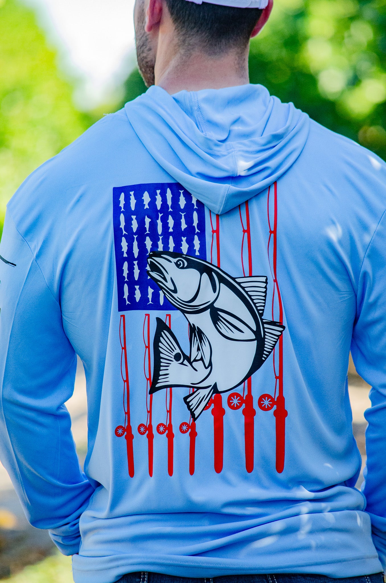 Redfish fishing shirt