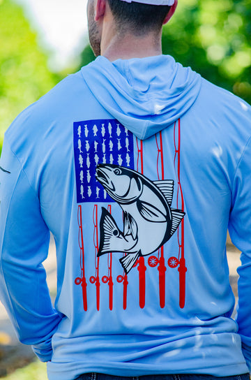 Redfish fishing shirt