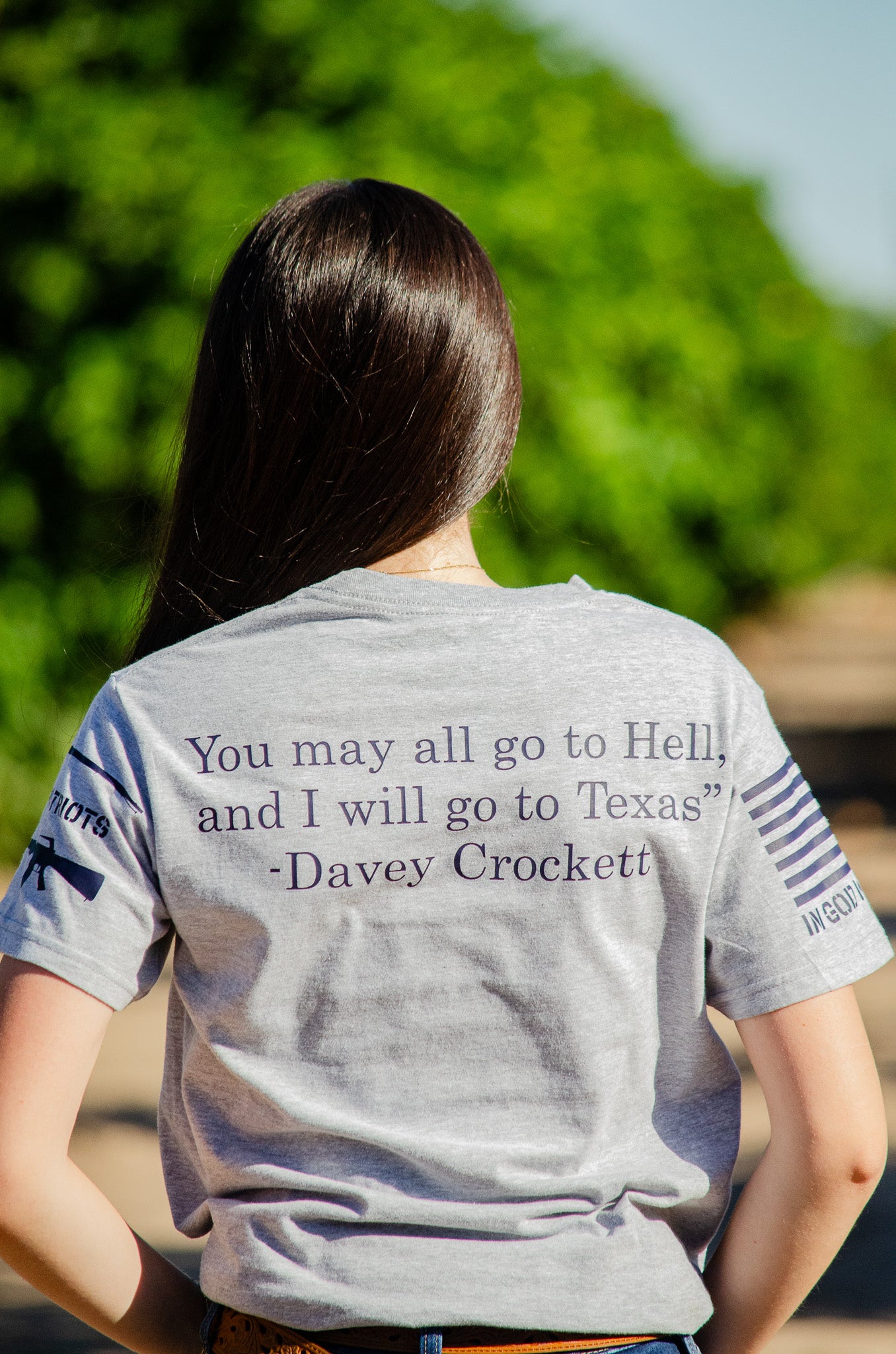 Y’all may go to hell, Davy Crockett