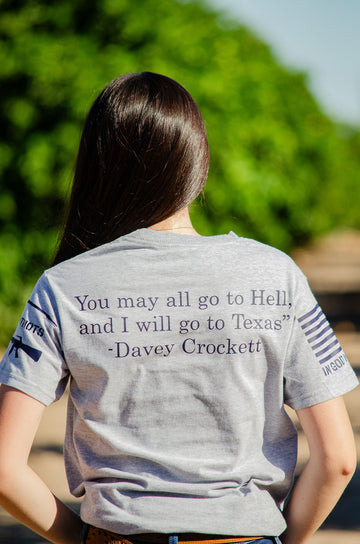 Y’all may go to hell, Davy Crockett