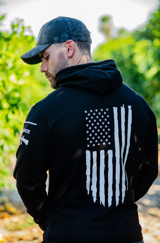 American flag hoodie