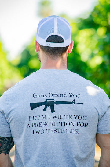Guns offend you